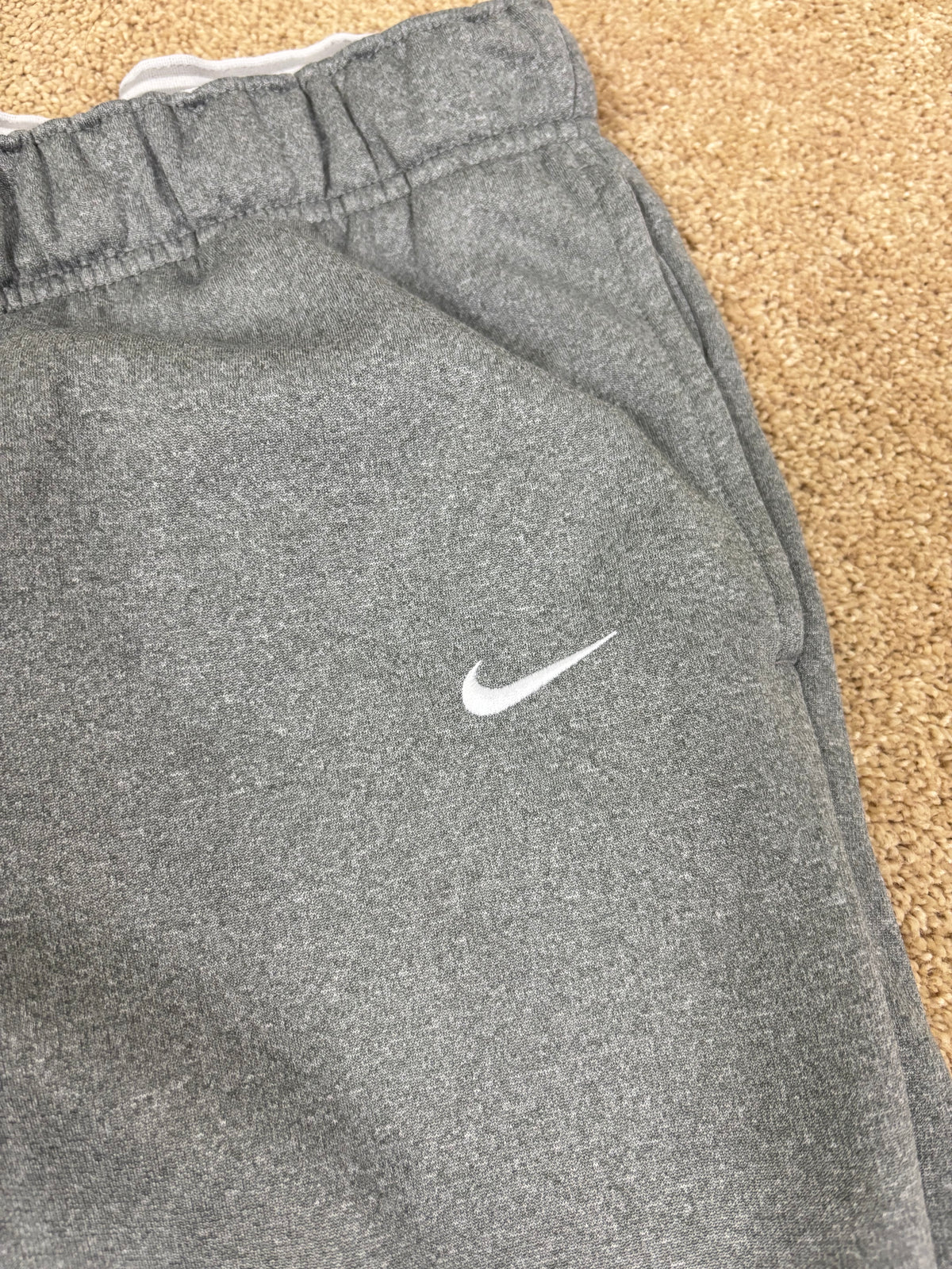 Nike lounge pants with elastic drawstring waist