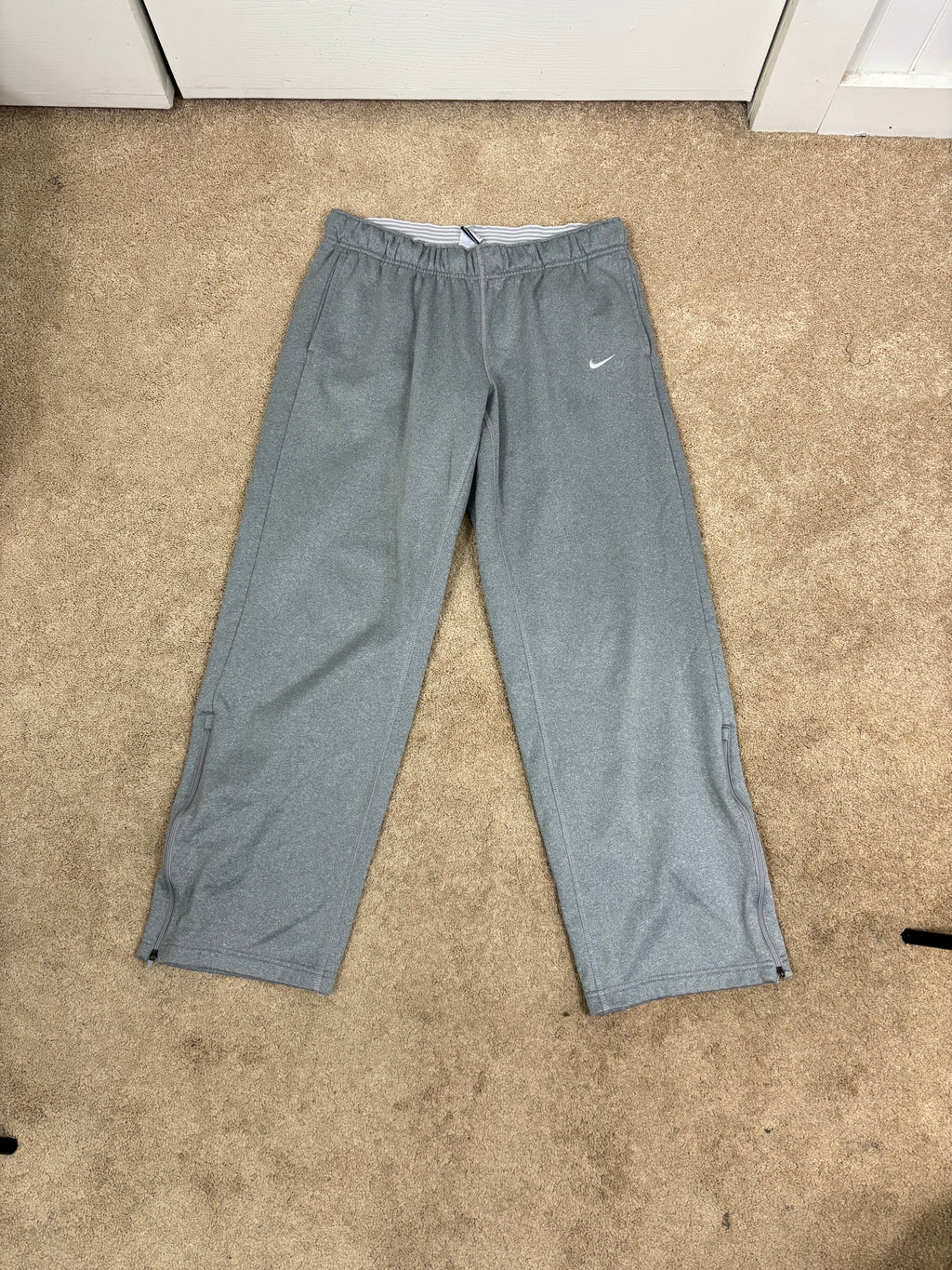 Nike lounge pants with elastic drawstring waist