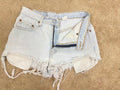 Levi’s 550 cutoff distressed shorts