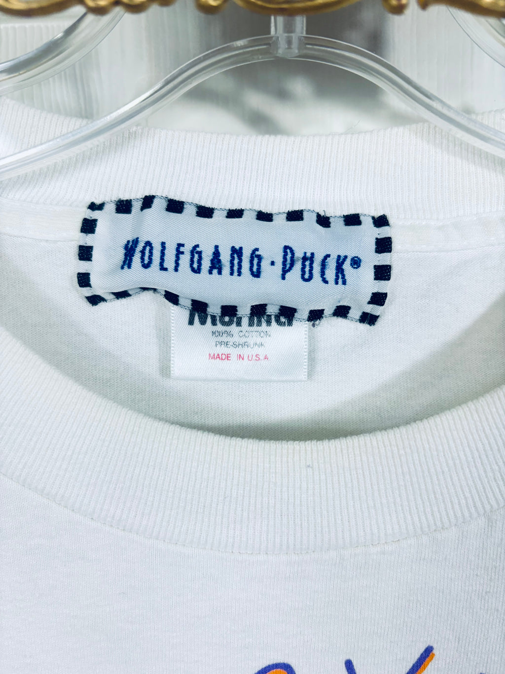 Rare Vintage Wolfgang Puck Tshirt