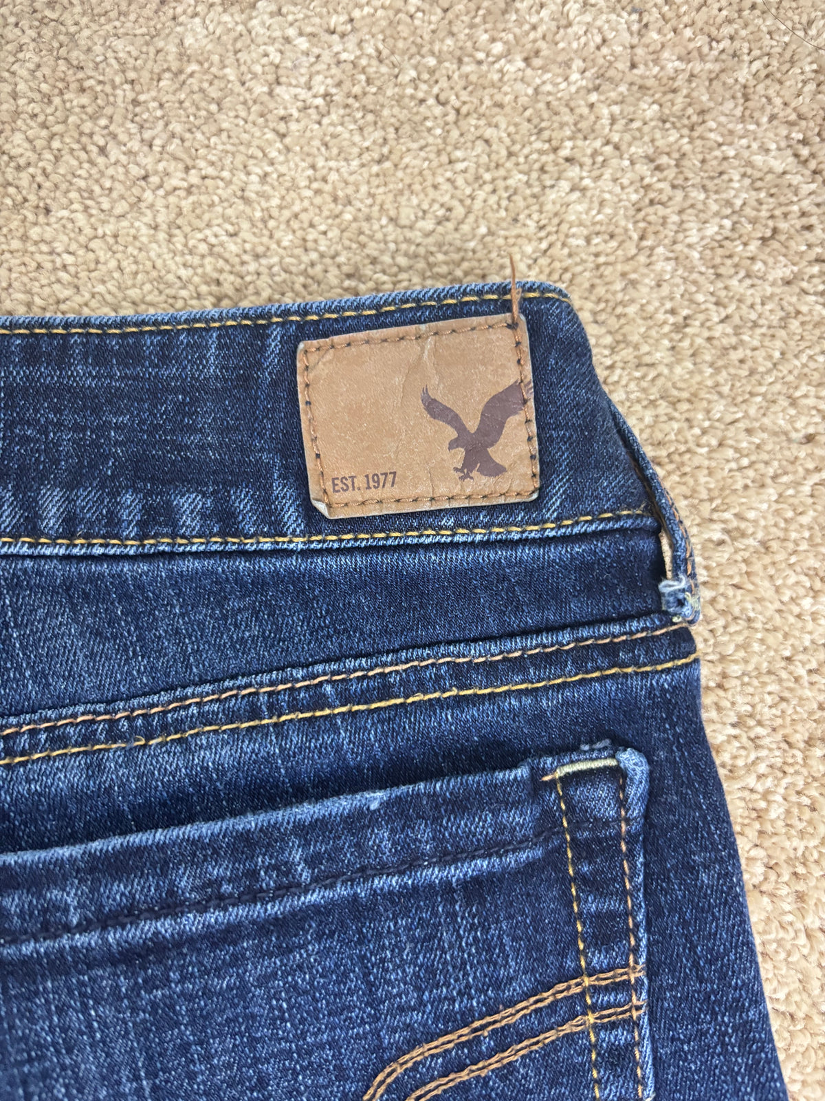 American Eagle “Favorite Boyfriend” stretch jeans